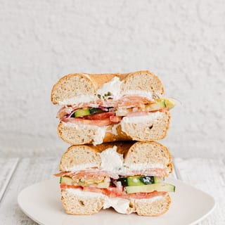 Smoked Salmon Bagel